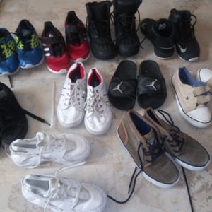 Lot of Kids Name Brand Shoes